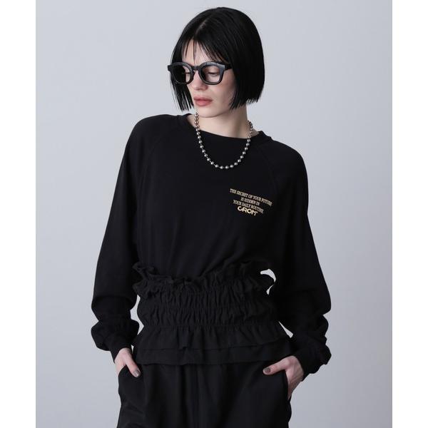 トレーナー スウェット (CREOLME)LOGO SWEAT SHIRT レディース