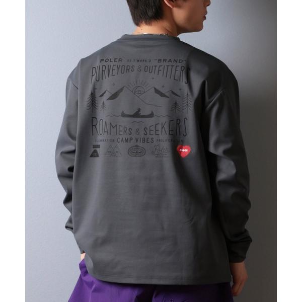 『セール実施中』ZOZO問い合わせ番号:91781347ショップ:ムラサキスポーツ，ムラサキスポーツブランド:POLeR，ポーラー，ムラサキスポーツ，ムラサキスポーツ商品名:【ムラサキスポーツ限定】POLER/ポーラー 長袖Tシャツ/ロンT...