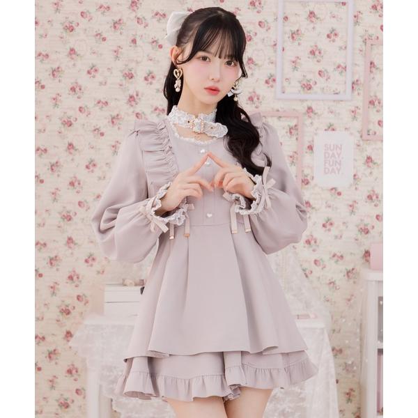 『タイムセール実施中』ZOZO問い合わせ番号:91817016ショップ:ROJITA，ロジータブランド:ROJITA，ロジータ商品名:ハートバックルチョーカーセットアップカテゴリ:ジャケット/アウター>セットアップブランド品番:151...