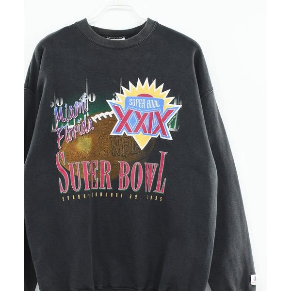 トレーナー スウェット 裏起毛 「ヴィンテージ古着」90’s SUPER BOWL XXIX 1994 プルオーバースウェット メンズ レディース