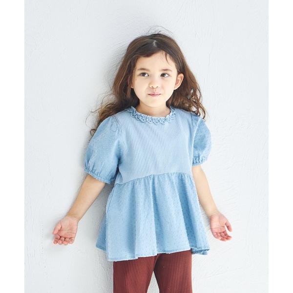 ZOZO問い合わせ番号:91914574ショップ:pairmanon，ペアマノンブランド:pairmanon，ペアマノン，coucou manon，ククゥ マノン商品名:【ふんわりワッフル】レース付き パフ袖ブラウスカテゴリ:トップス&gt...