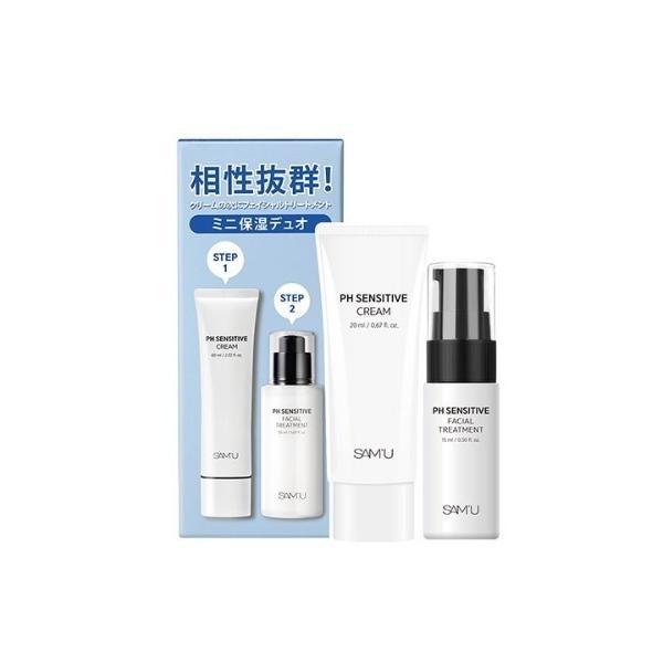 『タイムセール実施中』※このアイテムは返品・交換対象外商品です。コスメ商品ZOZO問い合わせ番号:91979841ショップ:SAM'U，サミュブランド:SAM'U，サミュ商品名:PHセンシティブ ミニデュオセットカテゴリ:スキンケア>...