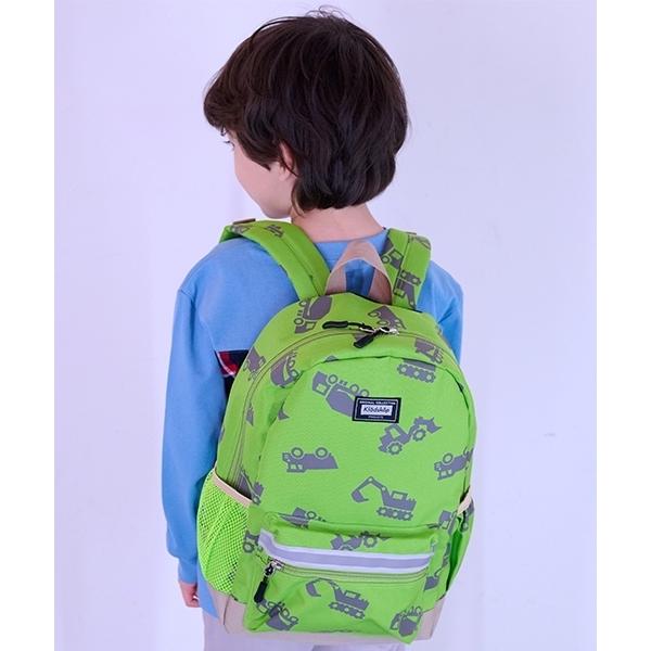 『セール実施中』ZOZO問い合わせ番号:92014059ショップ:NARUMIYA ONLINE，ナルミヤ オンラインブランド:kladskap，クレードスコープ商品名:働く車総柄リュックカテゴリ:バッグ>バックパック/リュックブラン...