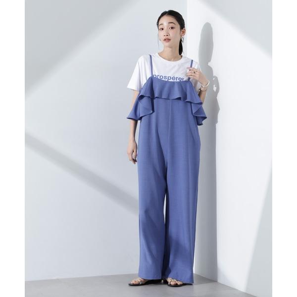 『タイムセール実施中』ZOZO問い合わせ番号:92016503ショップ:NANO universe，ナノユニバースブランド:NANO universe，ナノユニバース商品名:2wayオフショルダーフリルオールインワンカテゴリ:オールインワン...