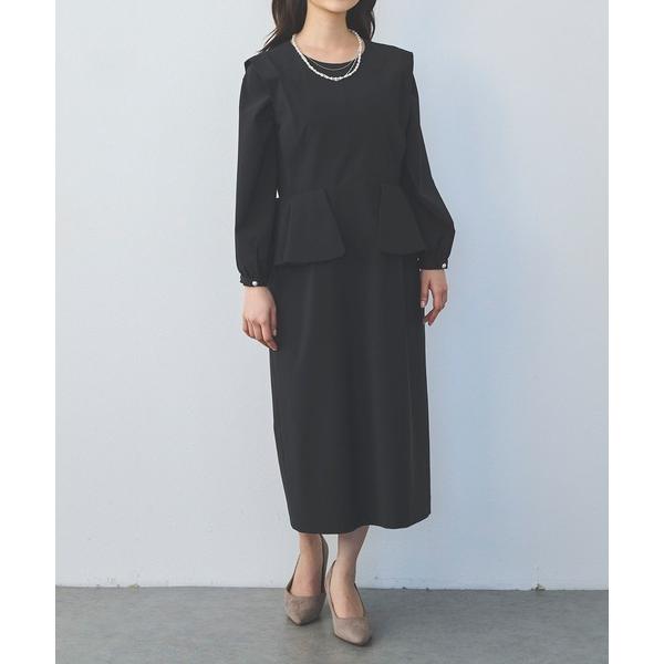 『セール実施中』ZOZO問い合わせ番号:92018099ショップ:TITE IN THE STORE，ティテインザストアブランド:Sirin，シリン商品名:袖取り外し2wayペプラムワンピース《日本製》カテゴリ:ワンピース/ドレス>ド...