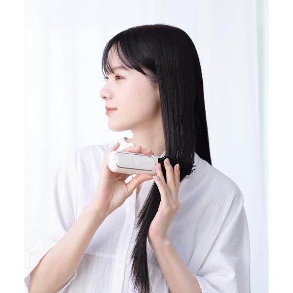 【選べる特典付】 正規店 ヒートブラシ コードレス コンパクト マイナスイオン FESTINO 充電式 スタイリング ヒーターブラシ SMHB-049 フェスティノ