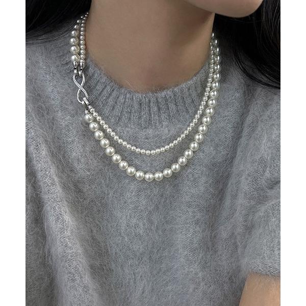 『タイムセール実施中』ZOZO問い合わせ番号:92057340ショップ:perky room，パーキールームブランド:IRADOWL，アイラドール，perky room，パーキールーム商品名:2連パールネックレスカテゴリ:アクセサリー&gt...