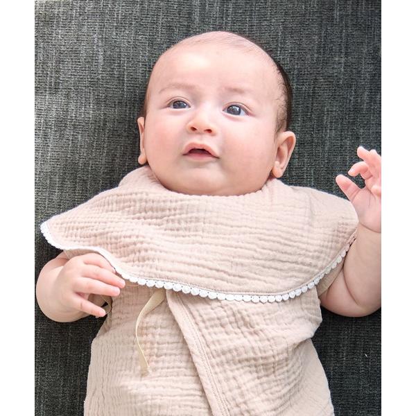 ※このアイテムは返品・交換対象外商品です。ZOZO問い合わせ番号:92185201ショップ:cross marche，クロスマルシェブランド:Rosemadame，ローズマダム商品名:ダブルガーゼベビースタイカテゴリ:ママ＆ベビー>ス...