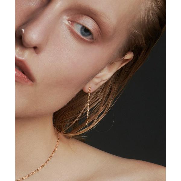 アレルギー対応 ピアス 「les bon bon」K18 Hanna pierce /ハンナ ピアス BOB666 レディース