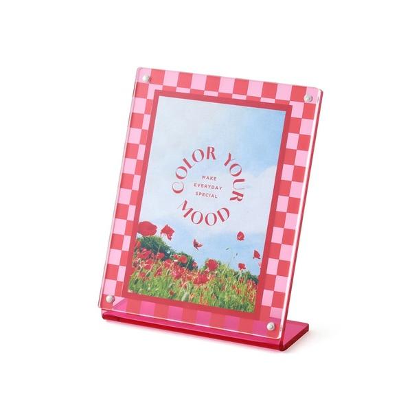 ZOZO問い合わせ番号:92255699ショップ:Francfranc，フランフランブランド:Francfranc，フランフラン商品名:カラフルアクリルフレームmini ピンクカテゴリ:インテリア>フォトフレームブランド品番:1111...