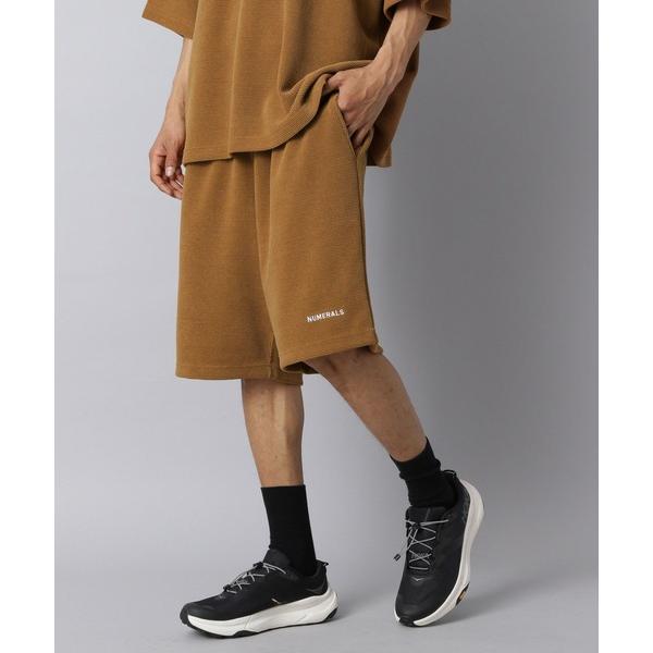 パンツ 「NUMERALS」ワッフルイージーショーツ メンズ