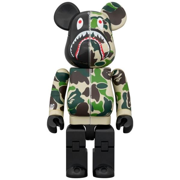 フィギュア BE@RBRICK × TRANSFORMERS OPTIMUS PRIME BAPE(R) CAMO SHARK 400％