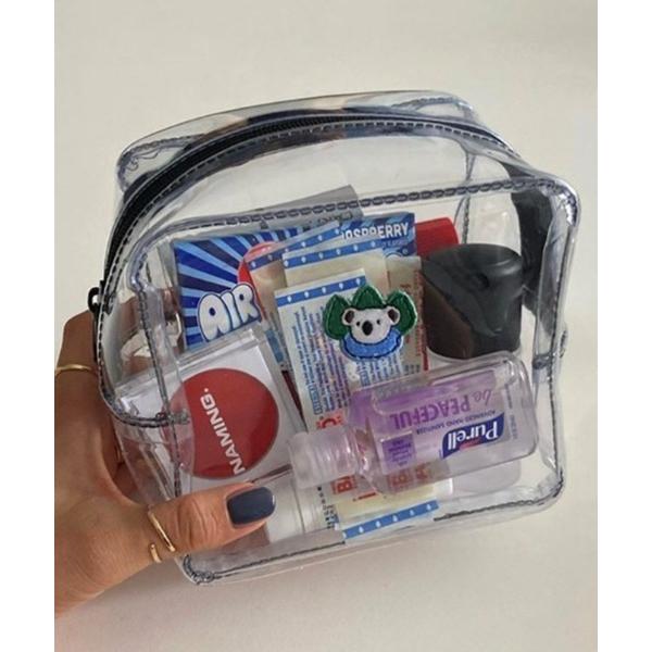 『タイムセール実施中』ZOZO問い合わせ番号:92352338ショップ:CERCA，チェルカブランド:Pochi Pouch，ポチポーチ商品名:Pochi Pouch/ワンポイント チャーム付き クリア ポーチカテゴリ:財布/小物>ポ...