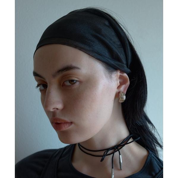ヘアバンド 「IRIS 47」see-through turban/シースルー ターバン HB130