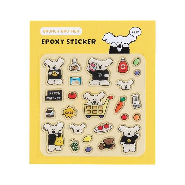 ZOZO問い合わせ番号:92354119ショップ:MARK'S，マークスブランド:Brunch Brother，ブランチブラザー，MARK'S，マークス商品名:ブランチブラザー エポキシステッカーカテゴリ:雑貨/ホビー>ステッカー/テ...