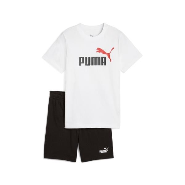 『タイムセール実施中』ZOZO問い合わせ番号:92354373ショップ:PUMA STORE ZOZO，プーマストアゾゾブランド:PUMA，プーマ商品名:PUMA プーマ ボーイズ ESS 2 カラー NO. 1 ロゴ 半袖 Tシャツ アン...