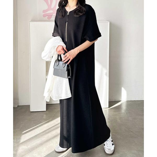 『セール実施中』ZOZO問い合わせ番号:92354795ショップ:GeeRA，ジーラブランド:GeeRA，ジーラ商品名:前後2WAYハーフジップＴシャツワンピースカテゴリ:ワンピース/ドレス>ワンピースブランド品番:208707素材:...