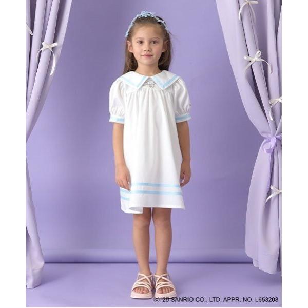 『セール実施中』ZOZO問い合わせ番号:92385831ショップ:petit main，プティマインブランド:Lycee mine，リセマイン，petit main，プティマイン商品名:【サンリオキャラクターズ】シナモロールセーラー衿パフワ...