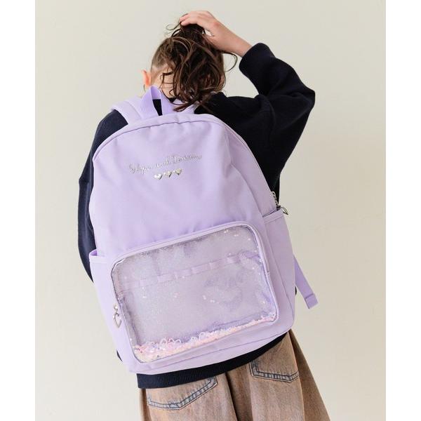ZOZO問い合わせ番号:92385910ショップ:BAYFLOW，ベイフローブランド:BAYFLOW，ベイフロー商品名:[推し活にも!]キラキラスパンコールリュック[M(約10L)・L(約15L)] (KIDS)カテゴリ:バッグ>バッ...