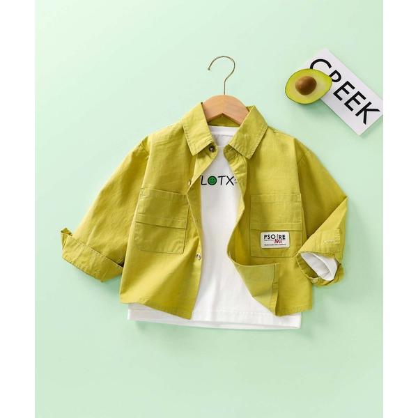 『タイムセール実施中』ZOZO問い合わせ番号:92421583ショップ:aimoha，アイモハブランド:aimoha，アイモハ商品名:【aimoha-KIDS-】ワークシャツ風カジュアルキッズシャツカテゴリ:トップス>シャツ/ブラウス...