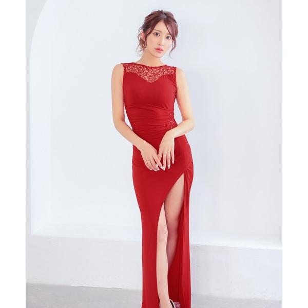 『タイムセール実施中』ZOZO問い合わせ番号:92426514ショップ:Retica，レティカブランド:Tika，ティカ商品名:キャバドレス ロング タイト ノースリーブ レース×スパンコールデザインドレスカテゴリ:ワンピース/ドレス&gt...