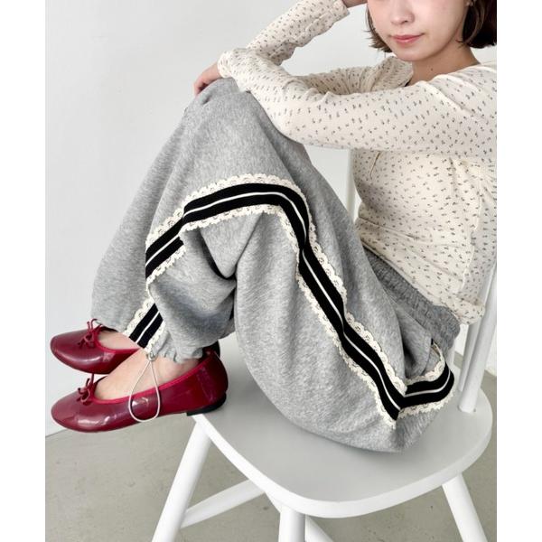 『タイムセール実施中』ZOZO問い合わせ番号:92429239ショップ:Outfitter lab，アウトフィッターラボブランド:SOLLON.，ソルロン，Outfitter lab，アウトフィッターラボ商品名:プチレースサイドラインパンツ...