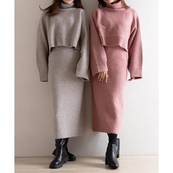 『セール実施中』参考価格：6，500円発売時期：2023年08月コンディション：B（目立つ使用感なし）使用感が少ない、または気にならないアイテム全体的：毛玉参考商品名：【SET ITEM】ショート丈ニット　タイトスカート参考品番：30114...