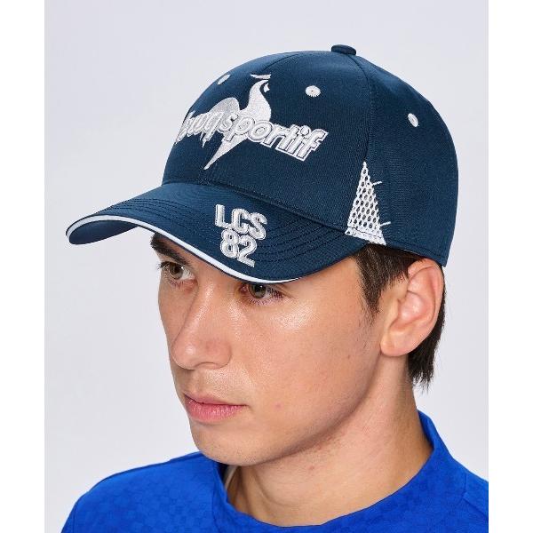 キャップ 帽子 紫外線カット メンズ 「le coq sportif GOLF」BIGロゴ ゴルファーズキャップゴルフキャップ メンズ