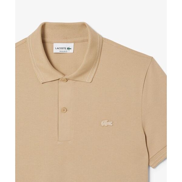 ポロシャツ 配色ステッチポロシャツ メンズ レディース