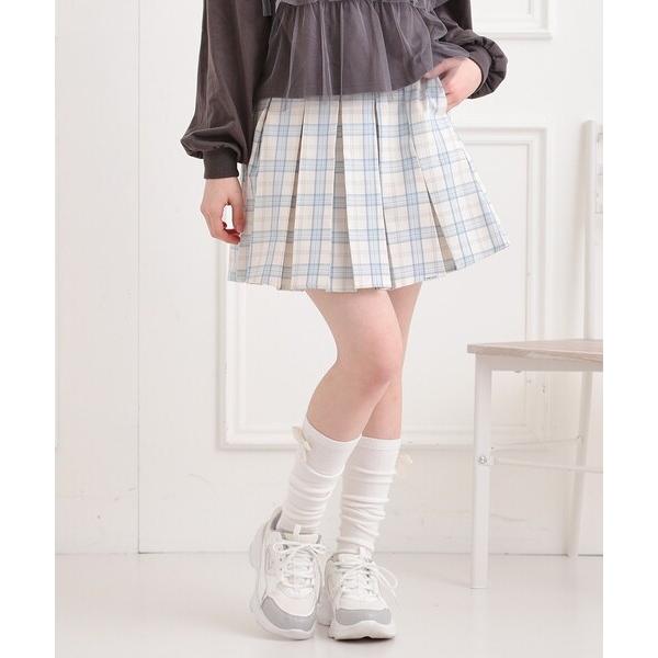 『タイムセール実施中』ZOZO問い合わせ番号:92597037ショップ:PINK-latte，ピンク ラテブランド:PINK-latte，ピンクラテ商品名:インパンプリーツチェックスカートカテゴリ:スカート&gt;スカートブランド品番:31...