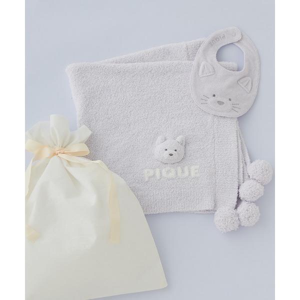 ※このアイテムは返品・交換対象外商品です。ZOZO問い合わせ番号:92598110ショップ:gelato pique，ジェラート　ピケブランド:gelato pique，ジェラートピケ商品名:【ラッピング済み】【BABY】パウダーアニマルブ...