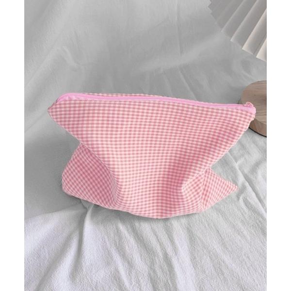 『タイムセール実施中』ZOZO問い合わせ番号:92632875ショップ:CERCA，チェルカブランド:Pochi Pouch，ポチポーチ商品名:Pochi Pouch/チェック柄 ジップ ポーチカテゴリ:財布/小物>ポーチブランド品番...