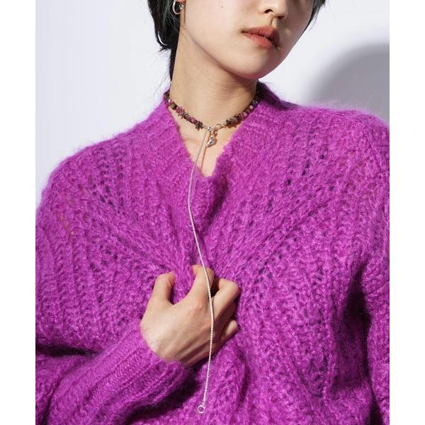 ネックレス NARRATIVEPLATOON:BASE CHOKER NECKLACE -BEADS RED メンズ レディース