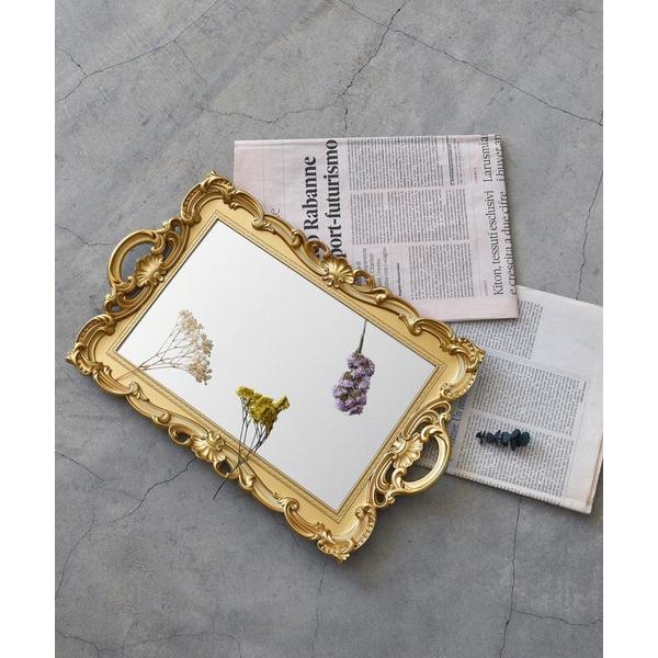 『タイムセール実施中』ZOZO問い合わせ番号:92665690ショップ:Histoire，イストワールブランド:styiro，スタイロ，histoire，イストワール商品名:アンティークデザインミラーカテゴリ:インテリア&gt;ミラーブラン...