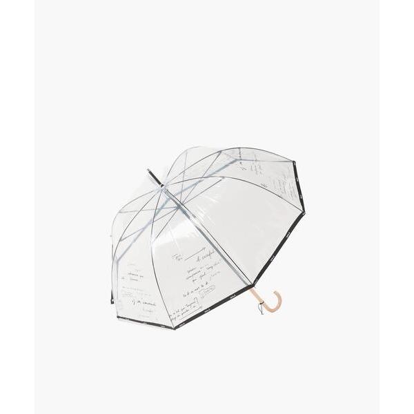 ZOZO問い合わせ番号:92700149ショップ:agnes b.，アニエスベーブランド:agnes b.，アニエスベー商品名:メッセージ柄 ビニール長傘カテゴリ:ファッション雑貨>長傘ブランド品番:B083AB03001素材:本体部...