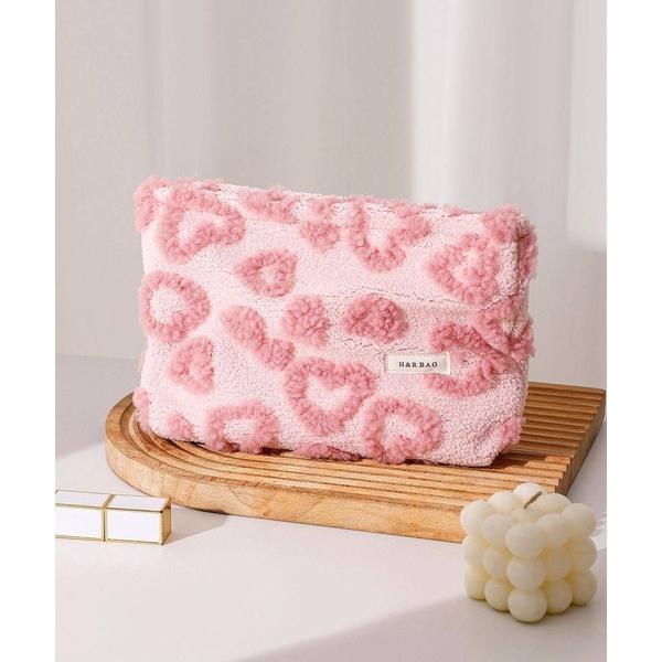 ZOZO問い合わせ番号:92732041ショップ:Dita，ディータブランド:Dita Muaj.，ディータムアージュ商品名:ふわふわハート柄ポーチカテゴリ:財布/小物>ポーチブランド品番:dl-KOMCSN25s-3カラー:ホワイト...