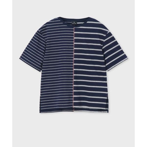tシャツ 半袖 ウィメンズ リラックス ボーダー 半袖Tシャツ / 155410 J369 レディース