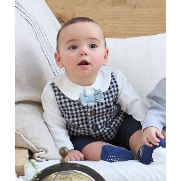 ベビー服 ロンパース 「POLO BCS」おめかしカバーオール