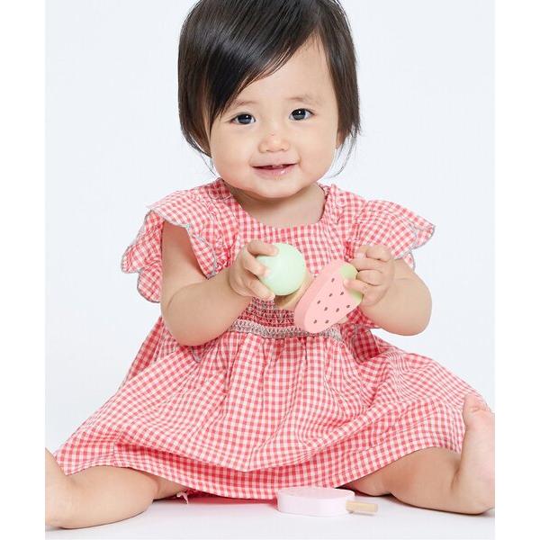 『セール実施中』※このアイテムは返品・交換対象外商品です。ZOZO問い合わせ番号:92764601ショップ:F.O.Online Store，エフオーオンラインストアブランド:Seraph，セラフ商品名:【リンク】ガーリーチェックべビーセッ...