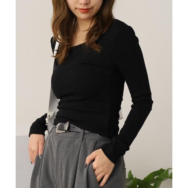tシャツ バックリボンクロップドＴシャツ 秋物 秋服 2026年秋冬 レディース