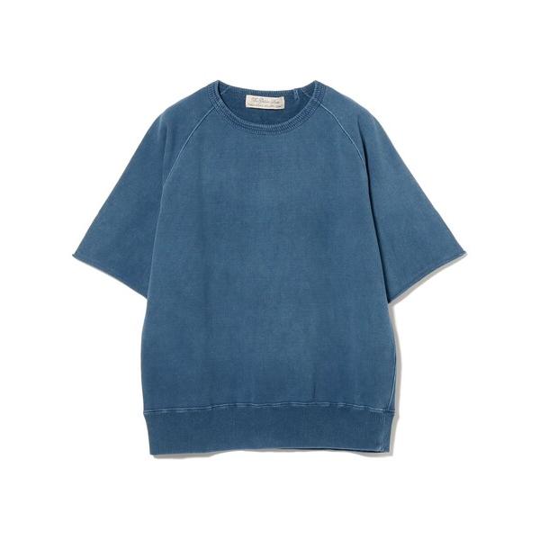 トレーナー スウェット 「別注」REMI RELIEF / Cut Off Short Sleeve Sweat Indigo メンズ