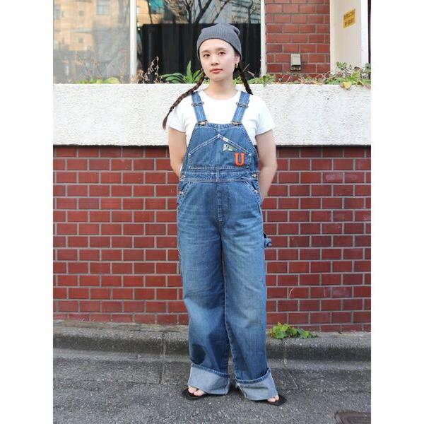 『セール実施中』ZOZO問い合わせ番号:92773315ショップ:Ungrid，アングリッドブランド:Lee，リー，Ungrid，アングリッド商品名:Lee別注 ワッペンデザインデニムサロペットカテゴリ:オールインワン・サロペット>つ...