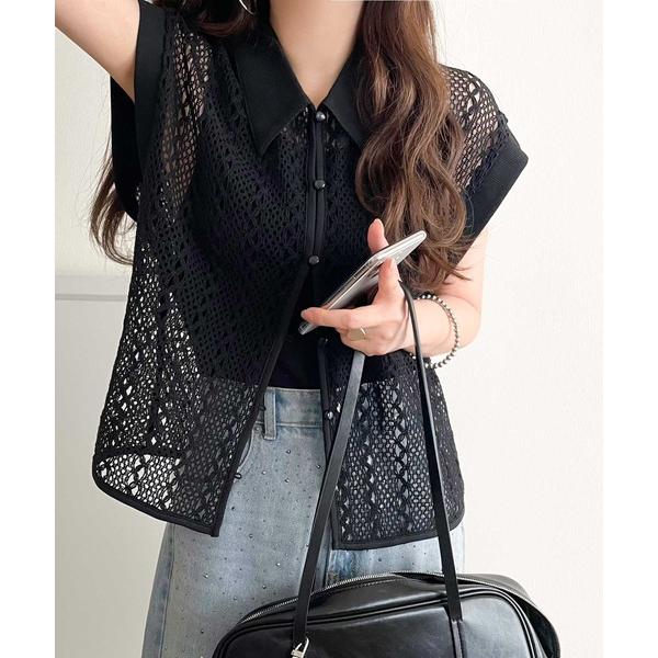 【fog linen work】2way リボン ノースリーブ ブラウス リネン 楽天市場】fog linen work フォグリネンワーク サイミ トップ