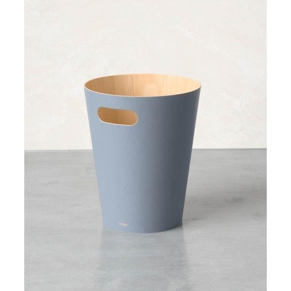 ZOZO問い合わせ番号:92842911ショップ:entre square，アントレスクエアブランド:entre square，アントレスクエアー商品名:UMBRA/ウッドロウカン ごみ箱 ダストボックス スレートブルーカテゴリ:インテリア...