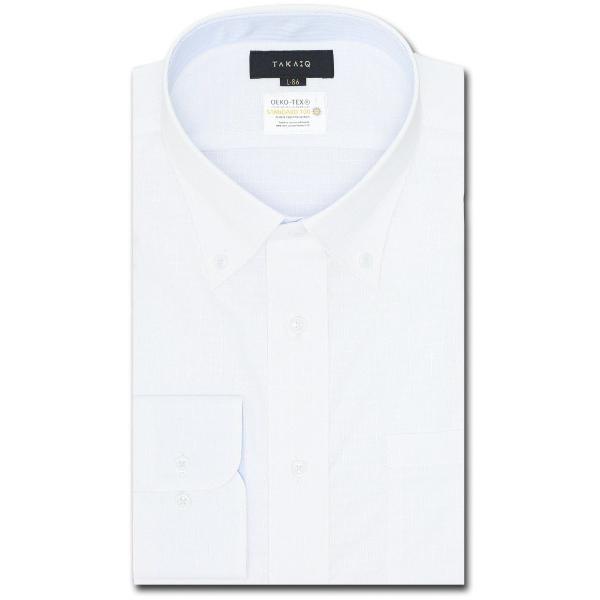 ZOZO問い合わせ番号:92908564ショップ:TAKA-Q，タカキューブランド:TAKA-Q，タカキュー商品名:【形態安定 吸水速乾】タカキュー ボタンダウン ビジネスドレス 長袖シャツカテゴリ:トップス>ビジネスシャツブランド品...