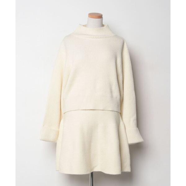 『タイムセール実施中』参考価格：18，150円発売時期：2024年10月コンディション：C（やや使用感あり）使用感があり、やや気になる傷や汚れがあるアイテム前身頃：毛玉参考商品名：【WEB限定】ブローチ付きニットセットアップ参考品番：546...