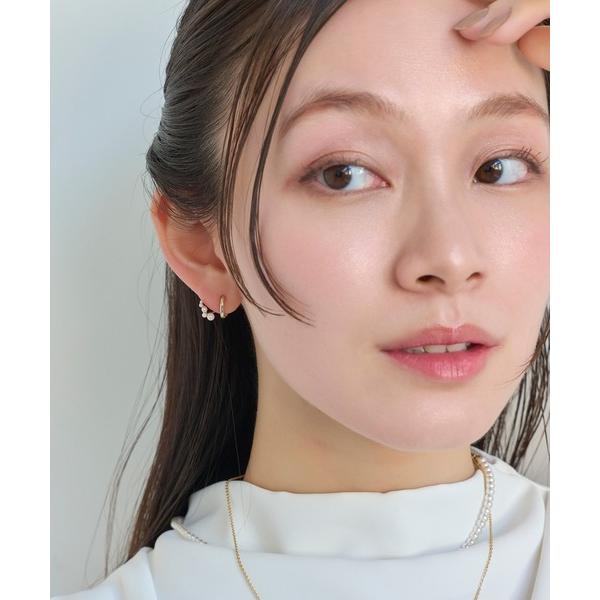 イヤリング 「痛くないシリーズ」ミルキーウェイパールフロートライトフィットイヤリング レディース