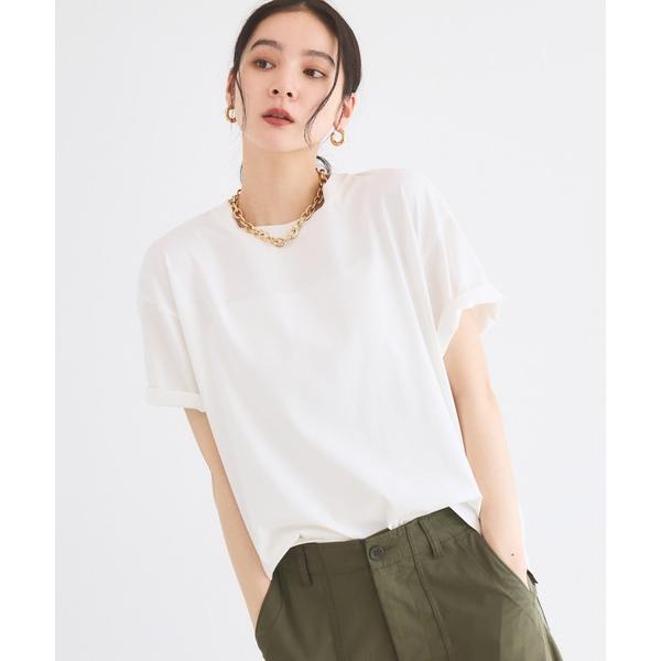 tシャツ 半袖 BARNYARDSTORM / GIZAコットンTシャツ「汗染み軽減」「「ネルソンさん」YouTubeご紹介アイテム」 レディース