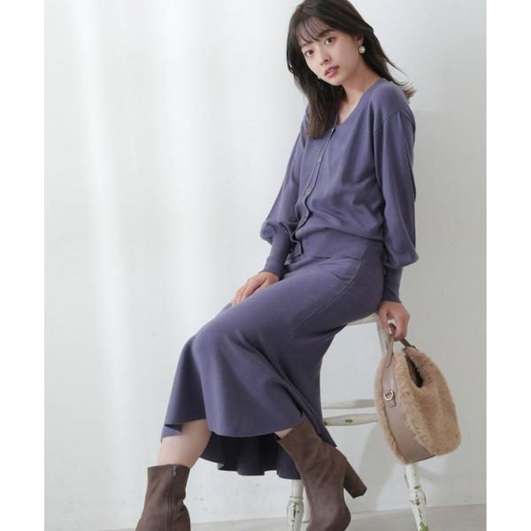 『タイムセール実施中』参考価格：14，960円発売時期：2022年08月コンディション：C（やや使用感あり）使用感があり、やや気になる傷や汚れがあるアイテム前身頃・袖：毛玉参考商品名：【美人百花11月号タイアップ 休井美郷さん着用商品】カー...