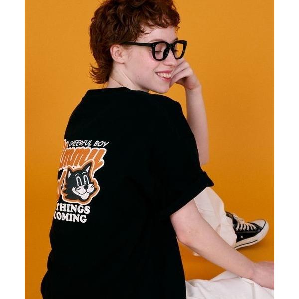 tシャツ 「UNISEX」LIMMY CATグラフィックTシャツ レディース メンズ